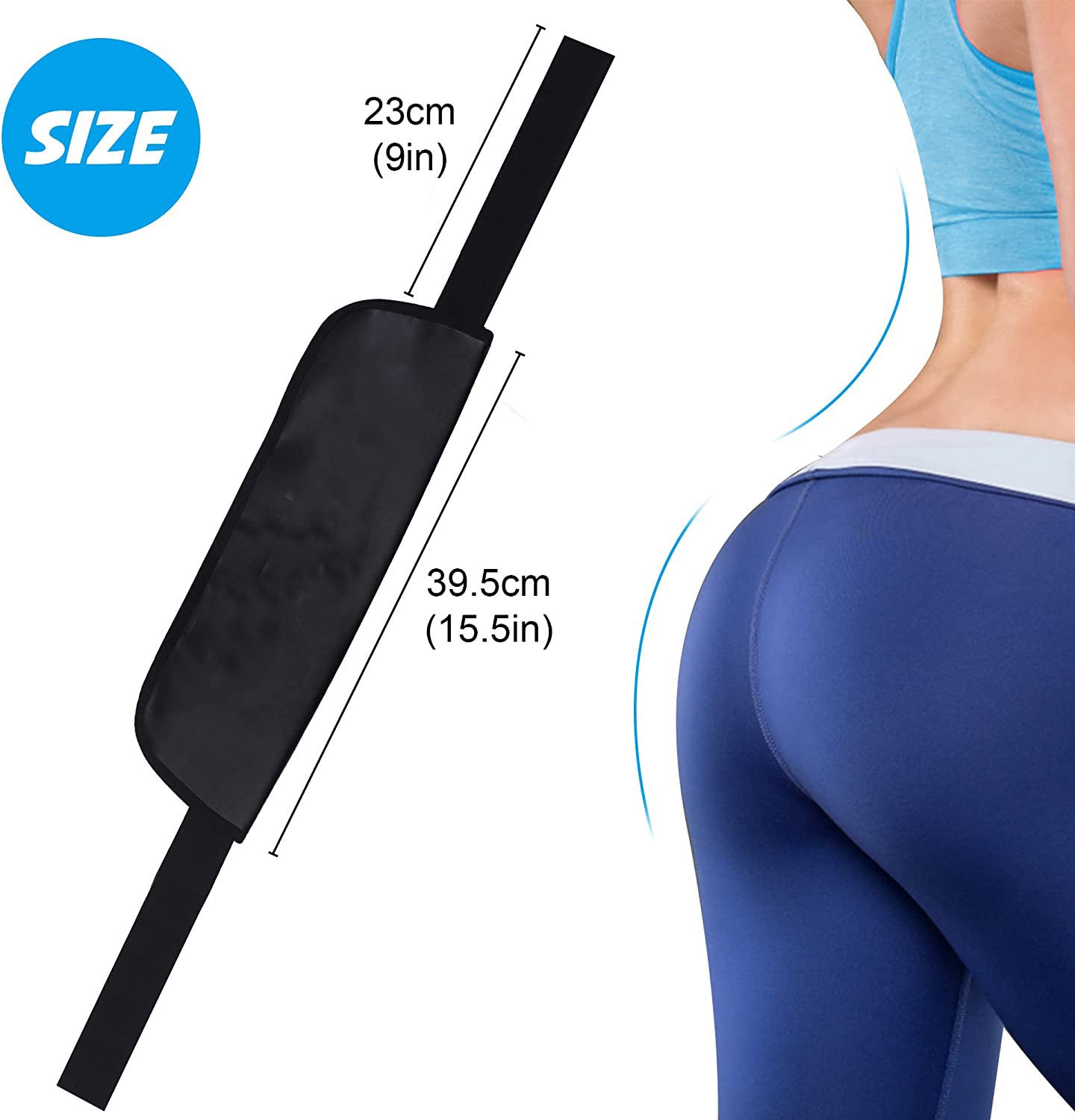 Hip Thrust Belt and Dumbbells