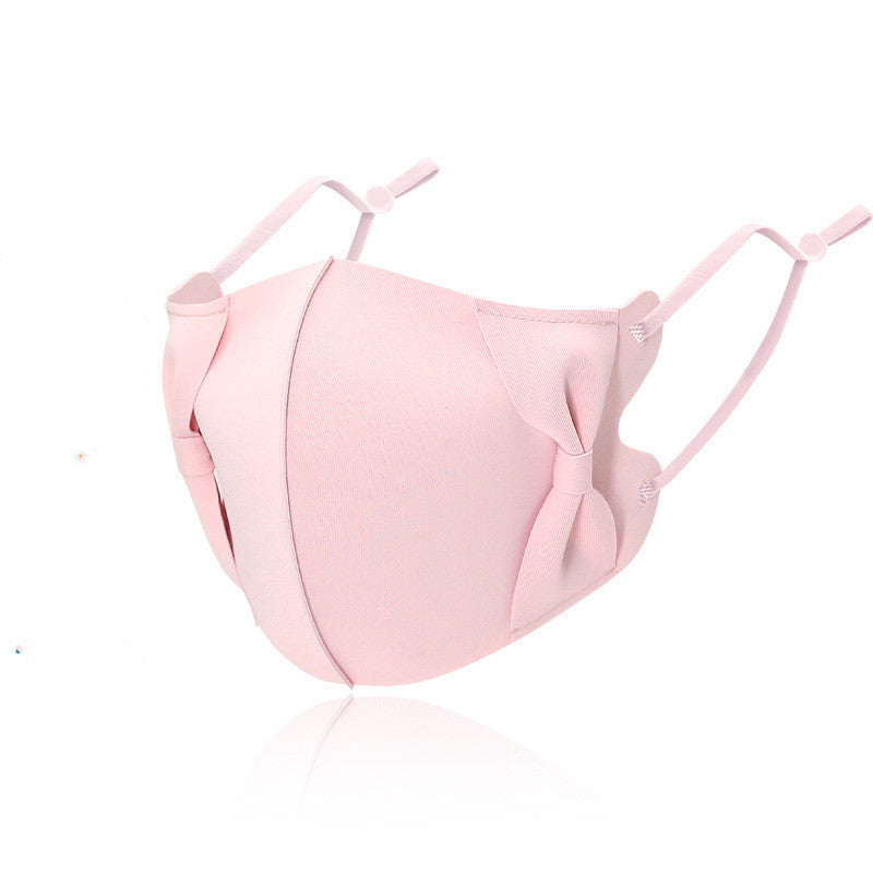 Ice Silk Mask Thin Special For Washable To Adjust The Cooling Feeling