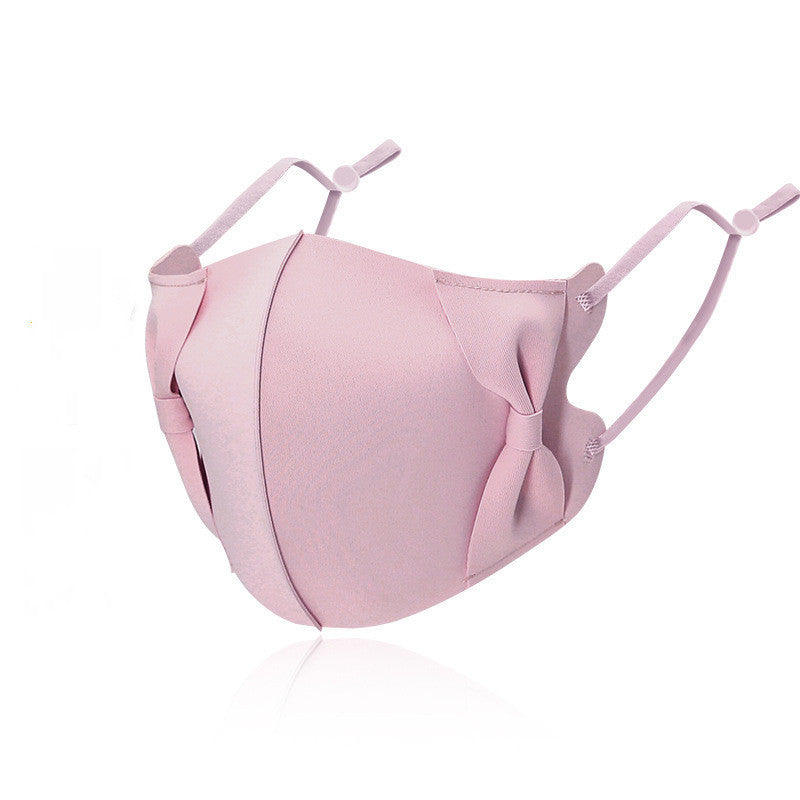 Ice Silk Mask Thin Special For Washable To Adjust The Cooling Feeling