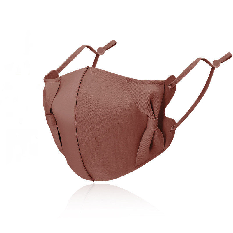 Ice Silk Mask Thin Special For Washable To Adjust The Cooling Feeling