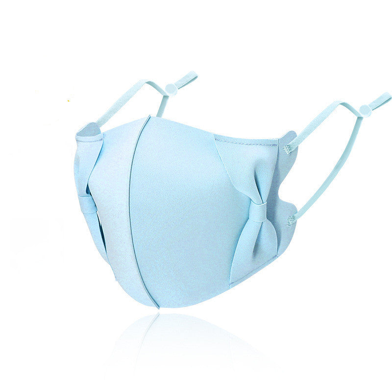 Ice Silk Mask Thin Special For Washable To Adjust The Cooling Feeling