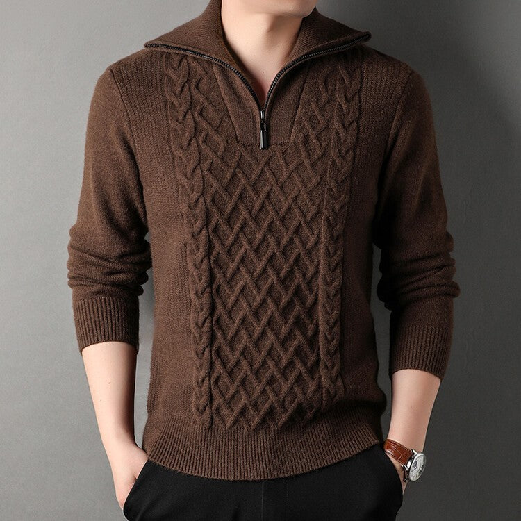 Men's Knitwear Loose Fashionable Outerwear Coat Sweater