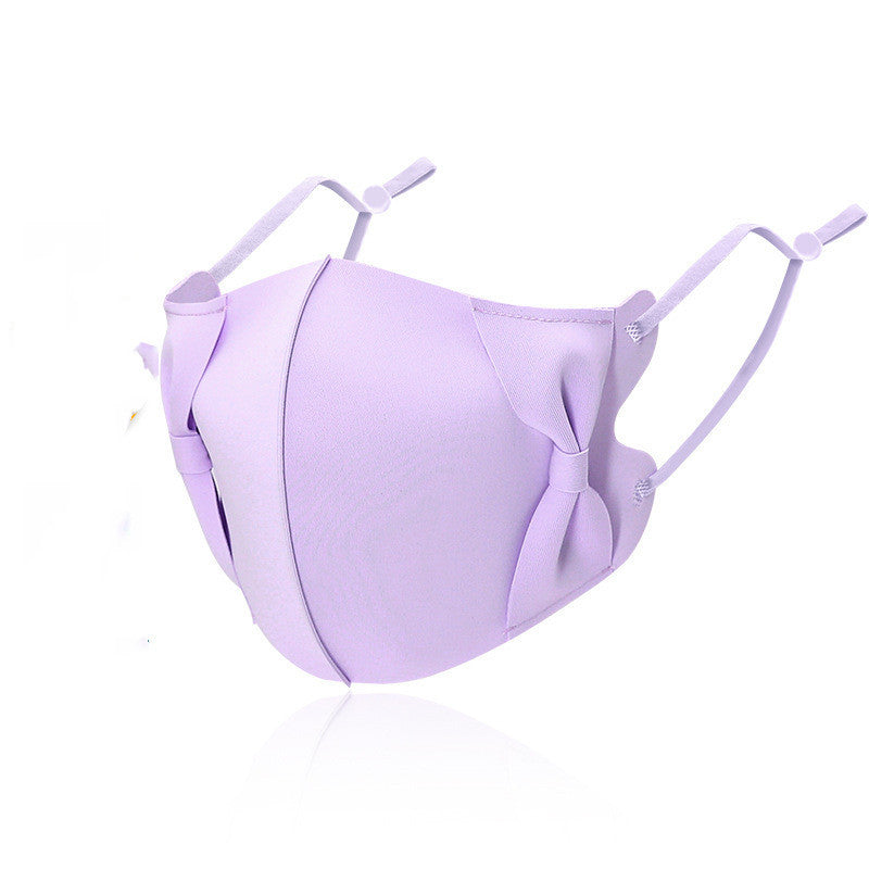 Ice Silk Mask Thin Special For Washable To Adjust The Cooling Feeling