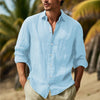 Men's Casual Solid Colour Shirt