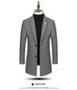 Men's Lapel Herringbone Slim-fit Coat