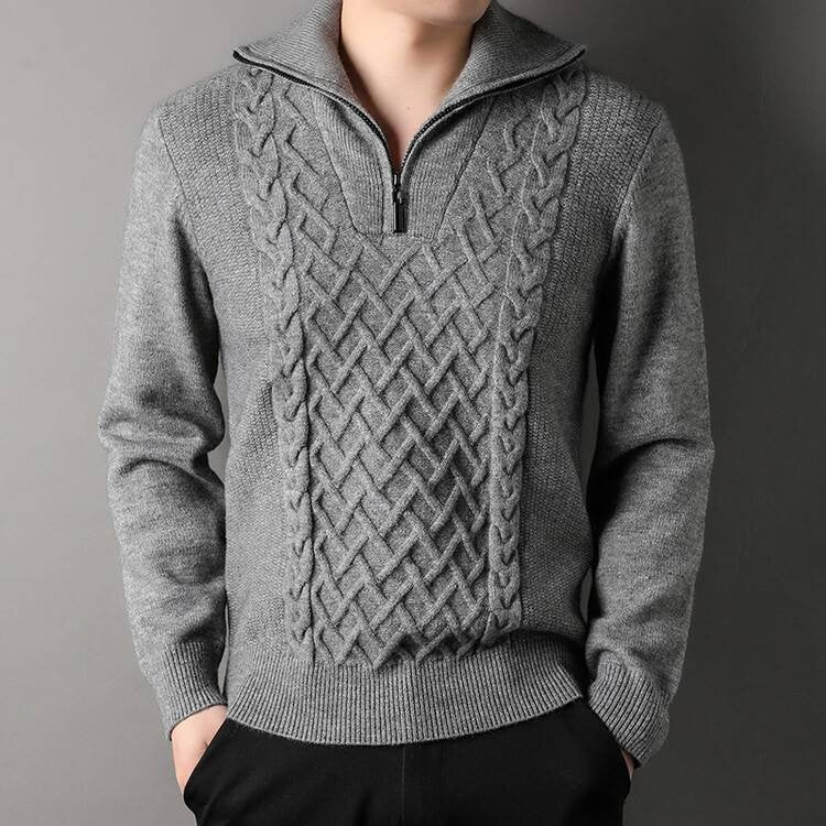 Men's Knitwear Loose Fashionable Outerwear Coat Sweater