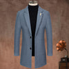 Men's Lapel Herringbone Slim-fit Coat