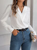 Fashion V-Neck Long Sleeve Shirt