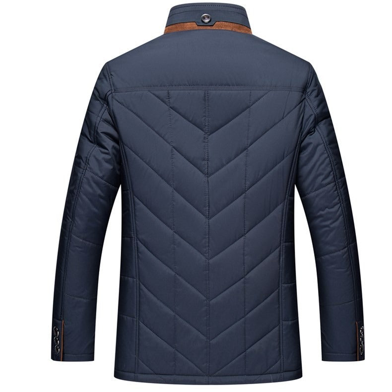 Men Winter Thick Warm Quilted Coat