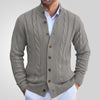 Men's Leisure Stand Collar Sweater Coat