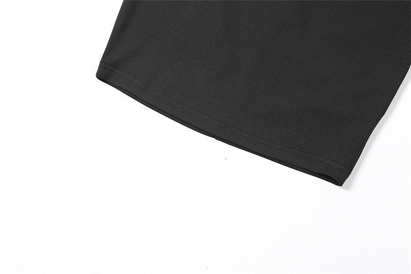 Long-sleeved Sexy Backless Sheath Dress