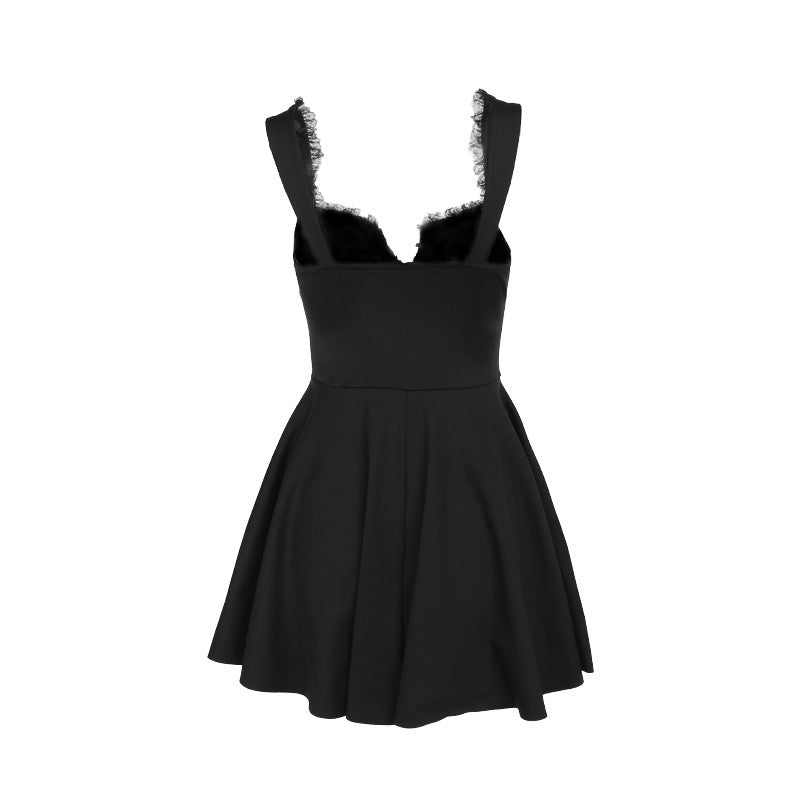Elegant Hip Skirt Retro Dress