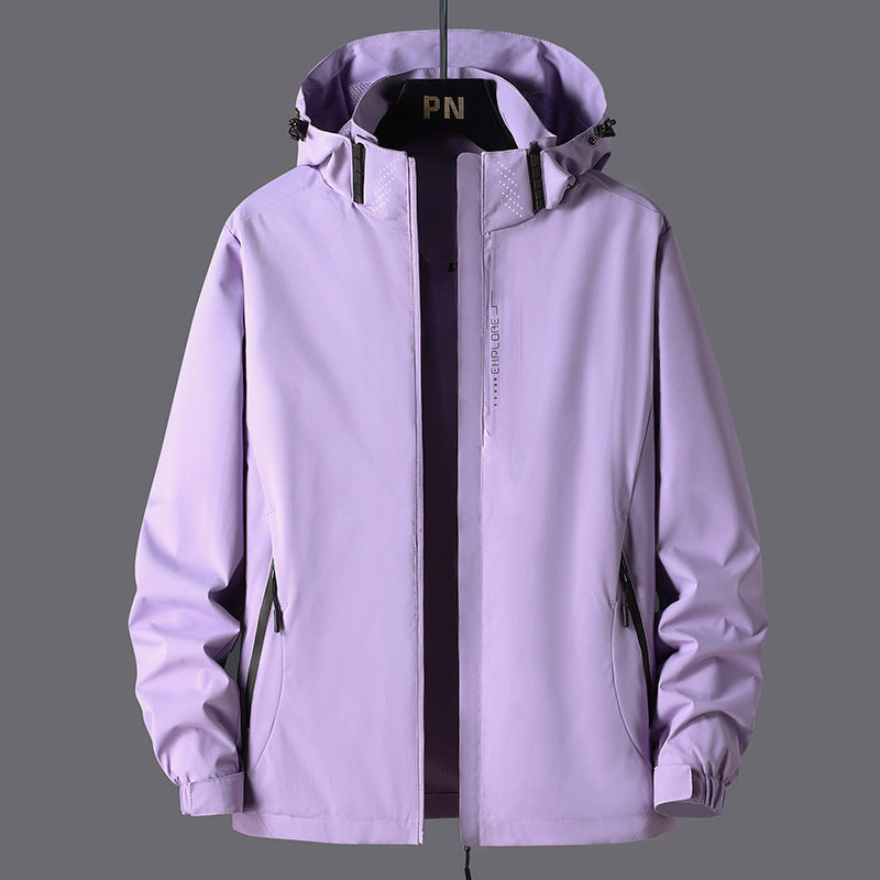 Men And Women Fashion Personality Autumn Shell Jacket