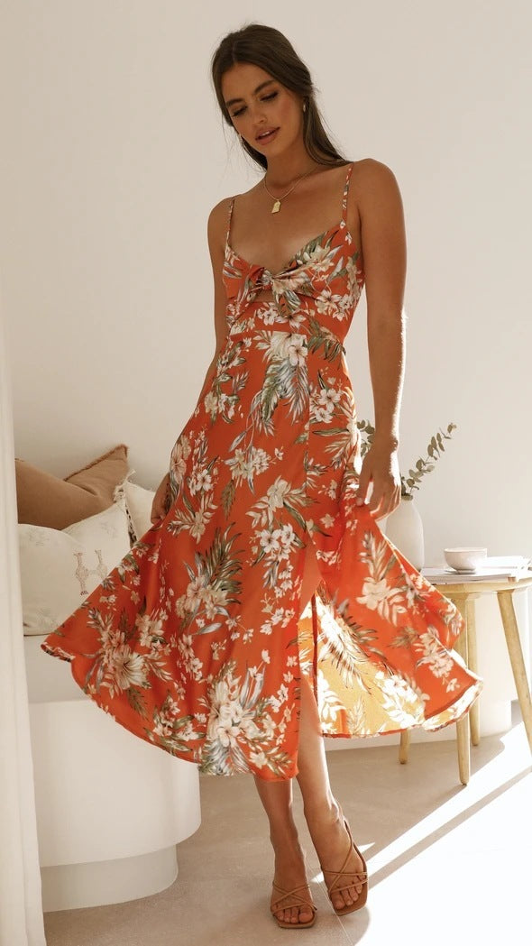 Small Floral Print Dress