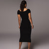 Women's Clothing Hot Girl Art Tight One-step Dress