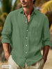 Men's Casual Solid Colour Shirt