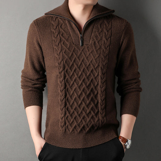 Men's Knitwear Loose Fashionable Outerwear Coat Sweater