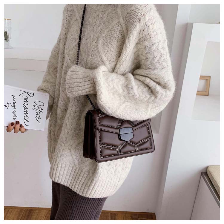 Shoulder Bag With Studs