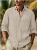 Men's Casual Solid Colour Shirt