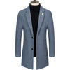 Men's Lapel Herringbone Slim-fit Coat