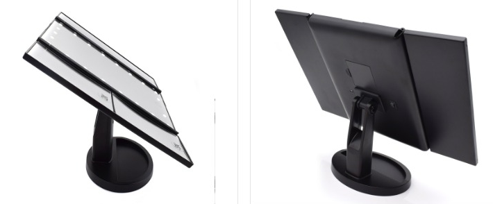 Foldable Tri-sided Makeup Mirror