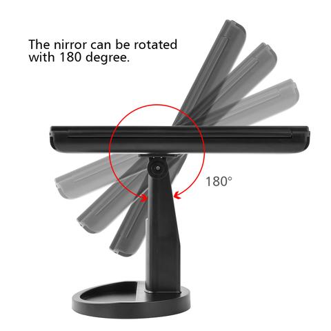 Foldable Tri-sided Makeup Mirror