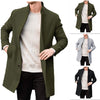 Men's Autumn And Winter New Thick Woollen Coat