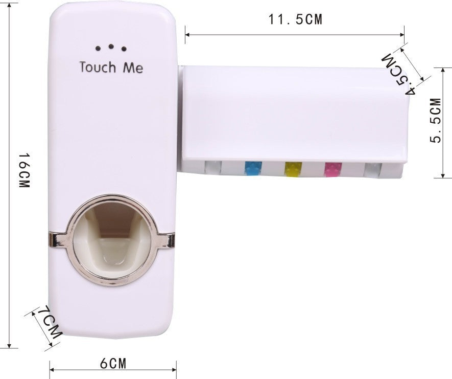 Toothpaste Squeezer & Brush Holder Combo