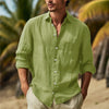 Men's Casual Solid Colour Shirt