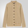 Men's Leisure Stand Collar Sweater Coat