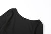 Long-sleeved Sexy Backless Sheath Dress