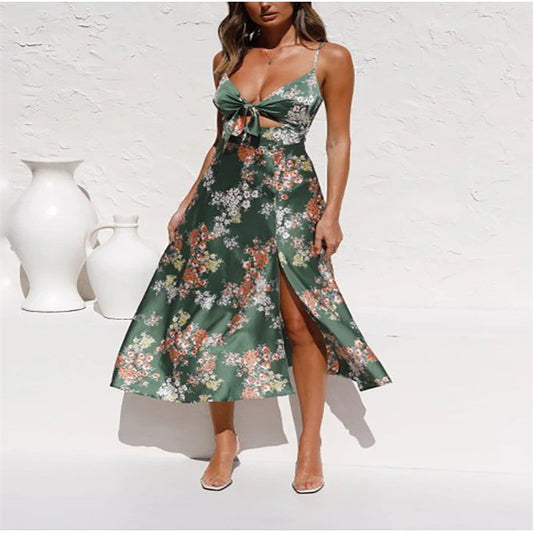 Small Floral Print Dress