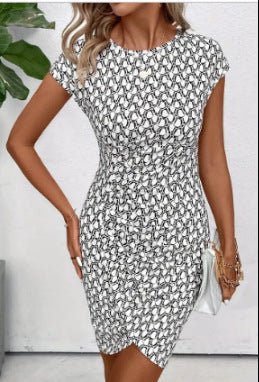 Cross-border Elegant Intellectual Style Dress