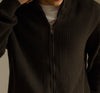 Men's Anti-Pilling Heavy Zipper Coat Sweater Solid Colour Sweater Thickened