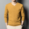 Men's Low V-neck Autumn Bottoming Shirt Inner Knitted Sweater