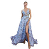 Women's Spring Fashion Slit Print Dress