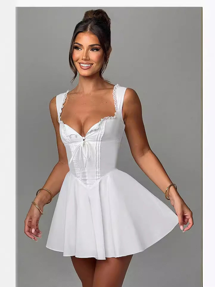 Elegant Hip Skirt Retro Dress