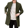 Men's Autumn And Winter New Thick Woollen Coat