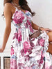 Sexy Sling Loose Chiffon Backless Dress