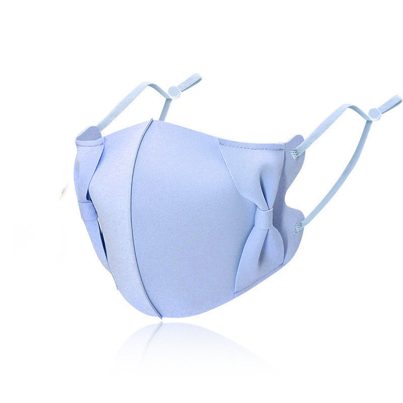 Ice Silk Mask Thin Special For Washable To Adjust The Cooling Feeling